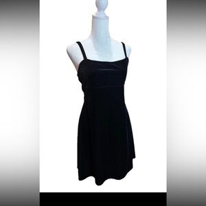 Sleek Black Mini Dress